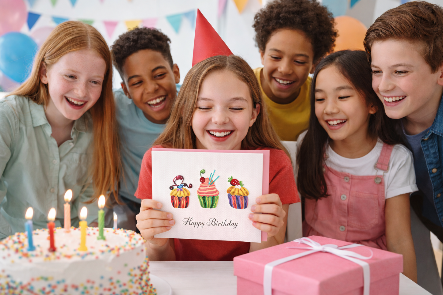 Cupcake Birthday Card