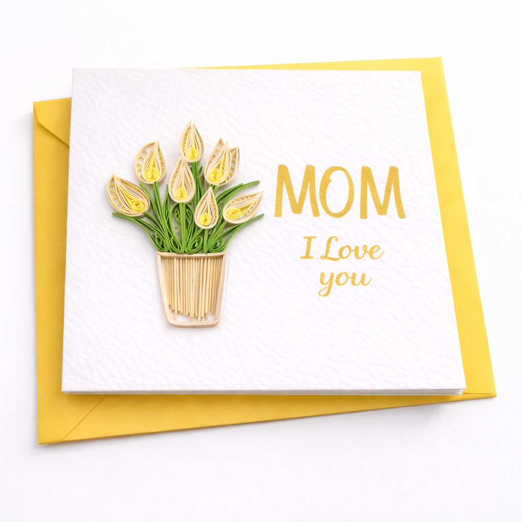 Mother’s Day Quilled Card