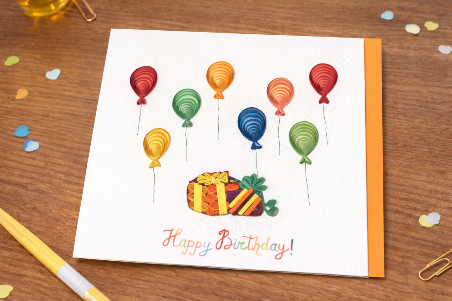 Birthday Balloon Card