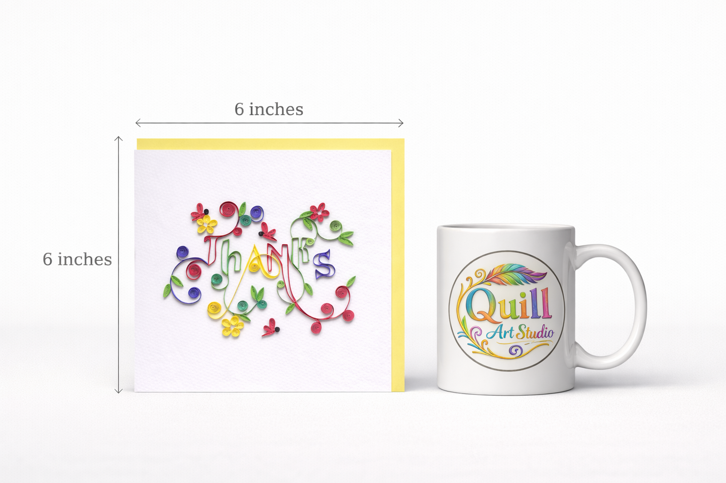Gratitude Quilling Greeting Card