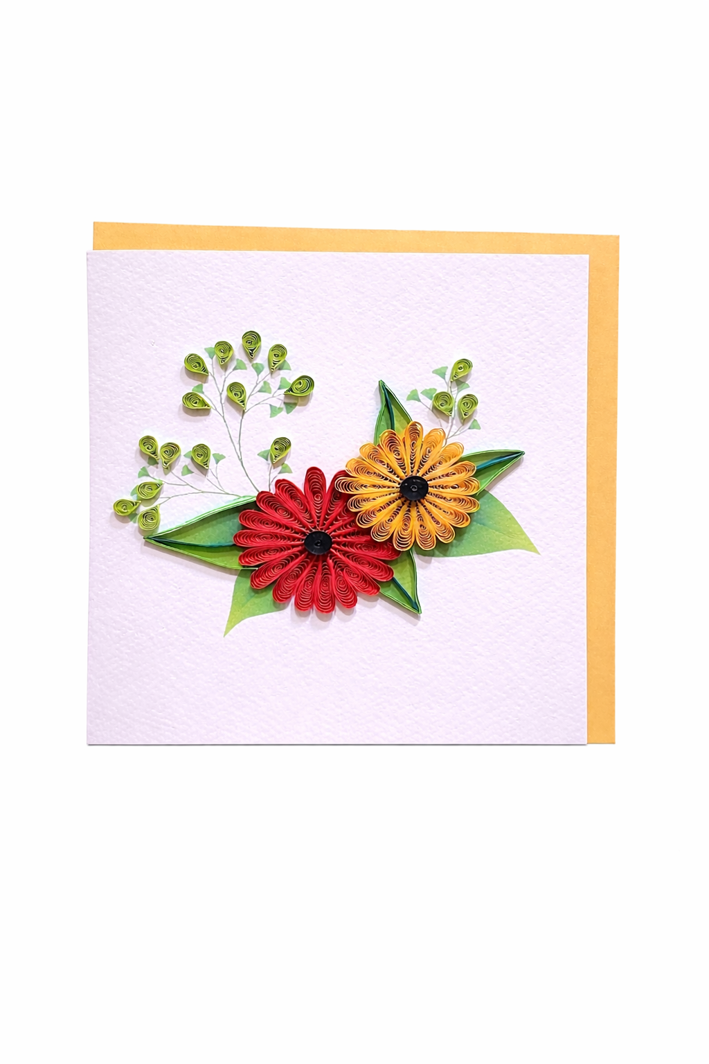 Quilling 'Thinking of You" Greeting Card