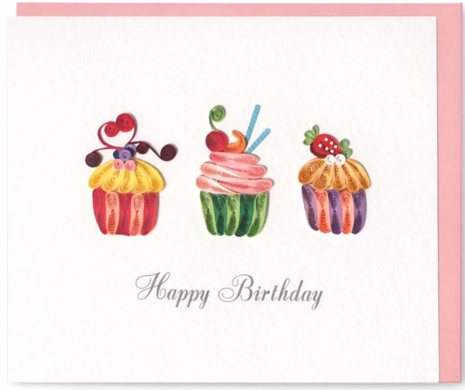 Cupcake Birthday Card