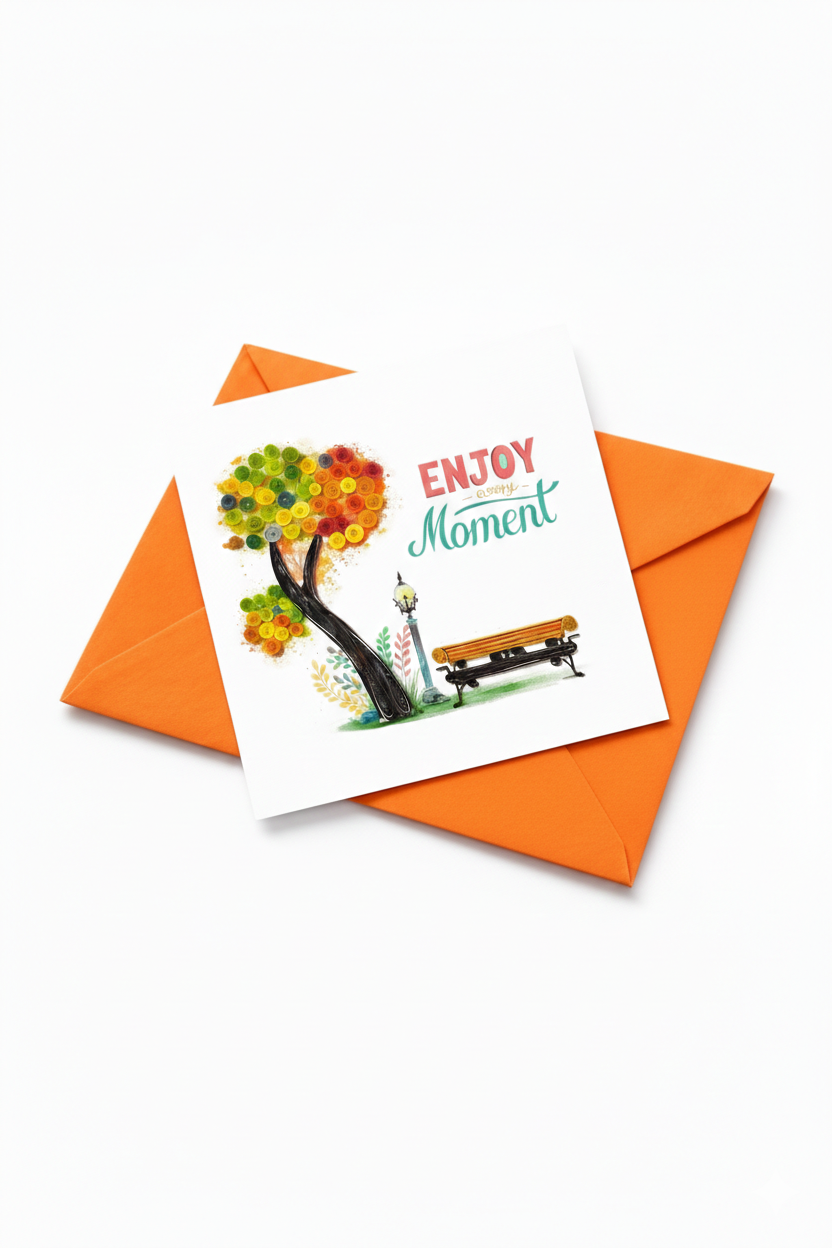 Friendship Quilled Card