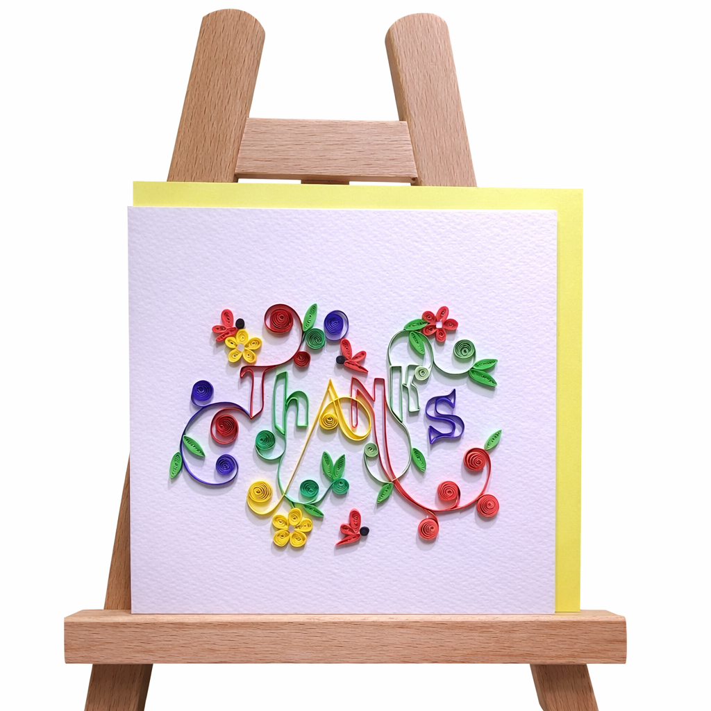 Gratitude Quilling Greeting Card