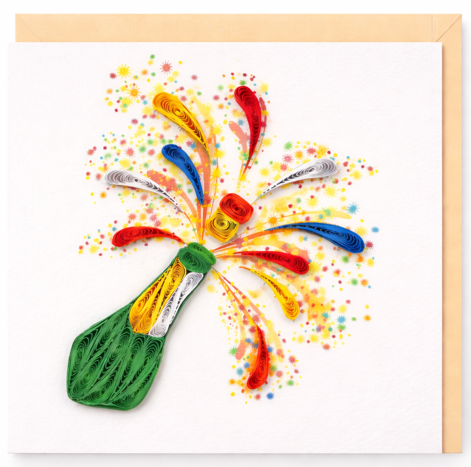 Champagne Celebration Card
