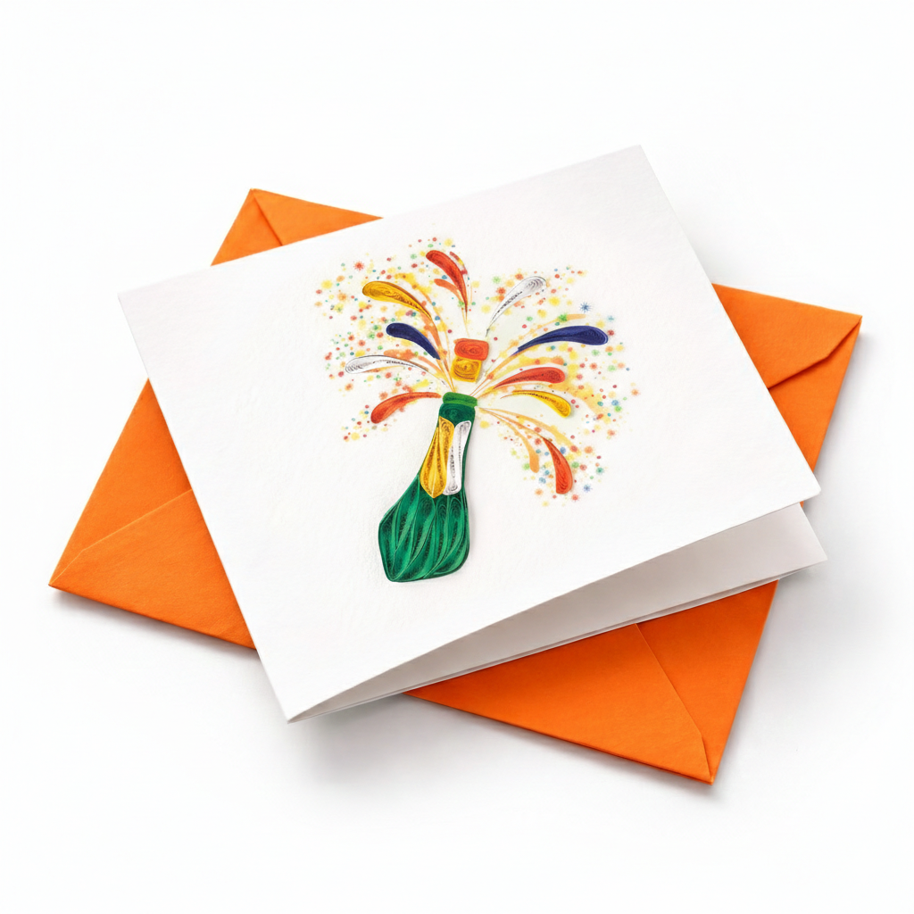 Champagne Celebration Card