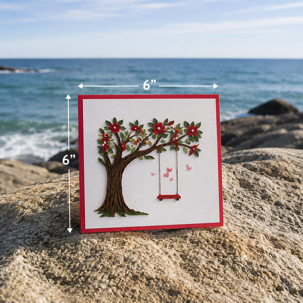 Quilling Friendship Greeting Card