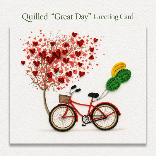Friendship Quilling Greeting Card