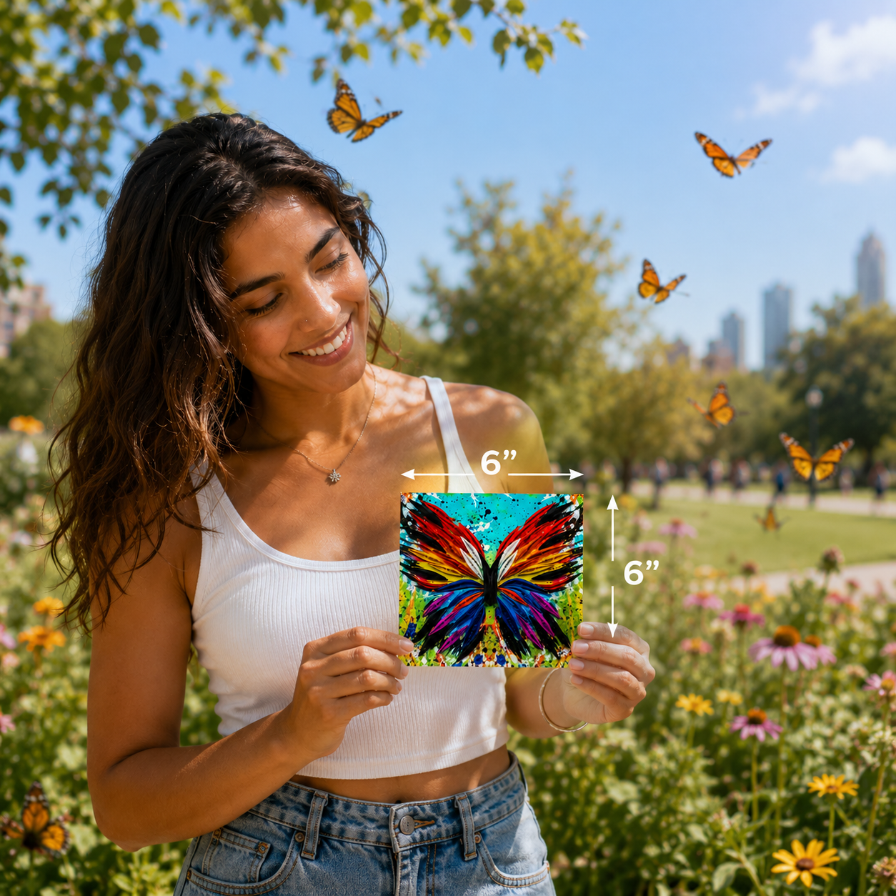 Butterfly Quilling Friendship Greeting Card