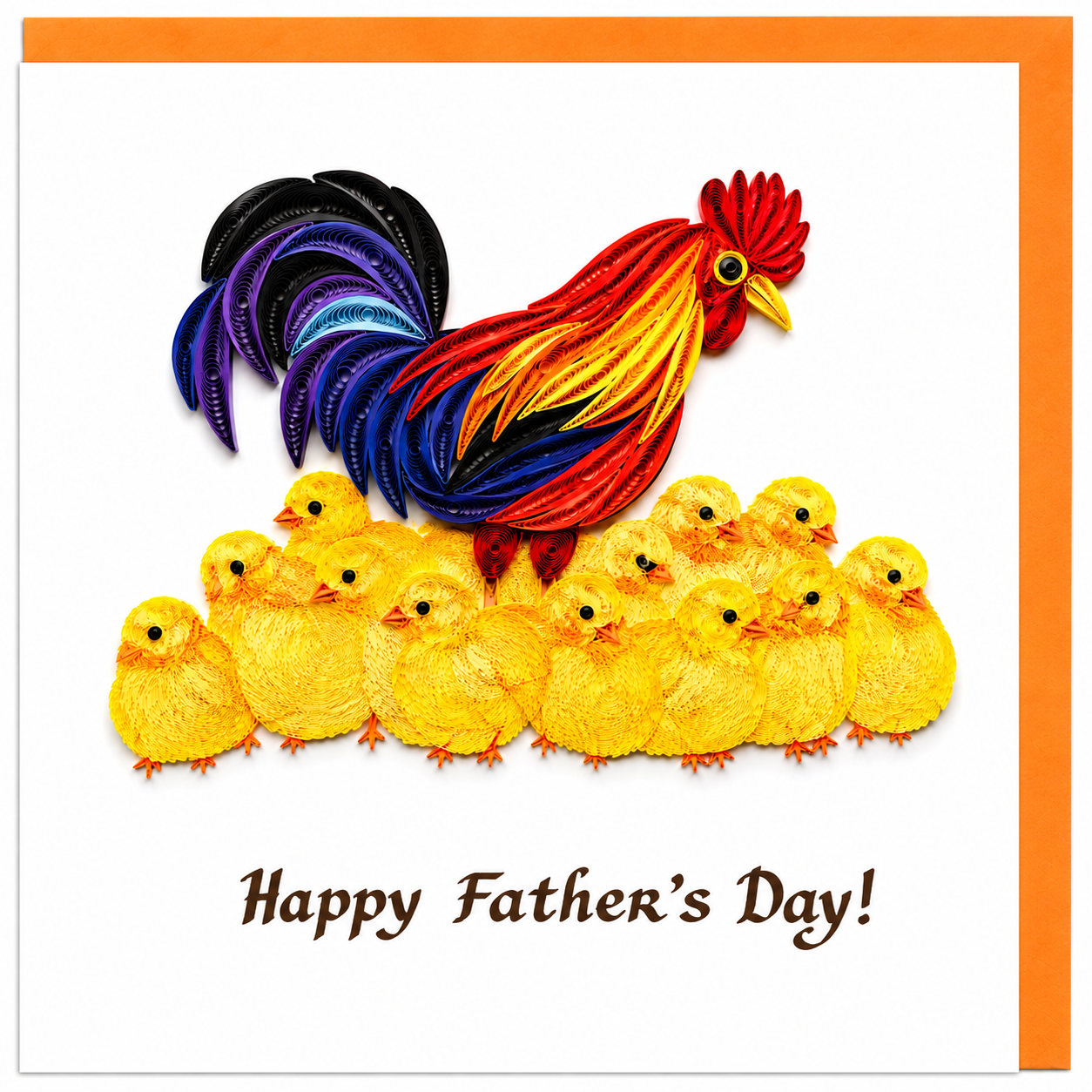 Quilled 'Happy Father's Day' Card