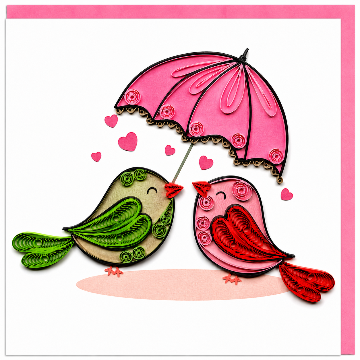 Friendship Quilling Greeting Card