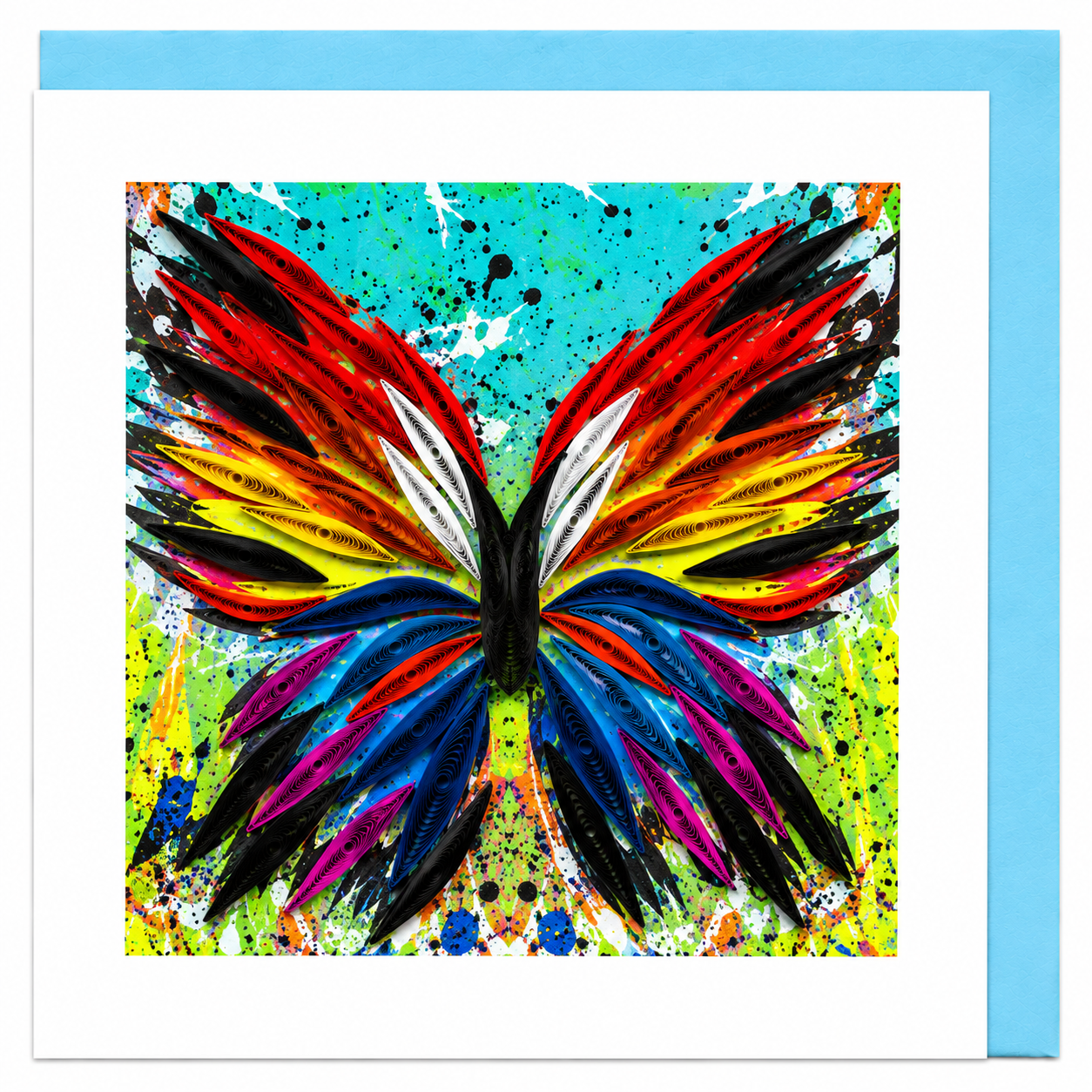 Butterfly Quilling Friendship Greeting Card