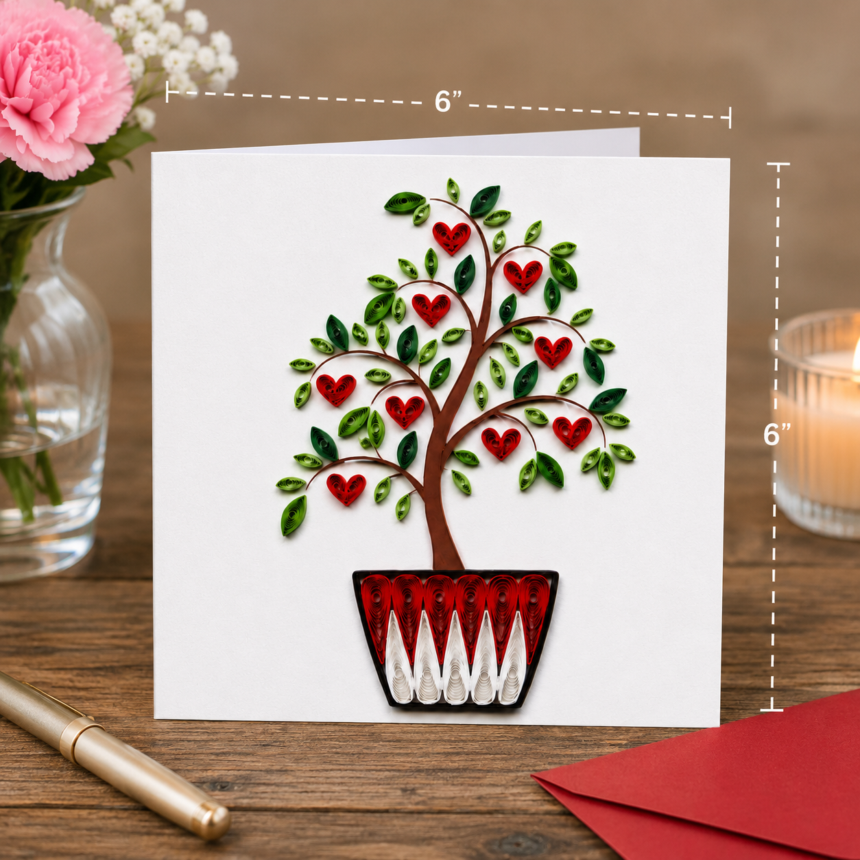 Quilled "All Purpose" Greeting Card