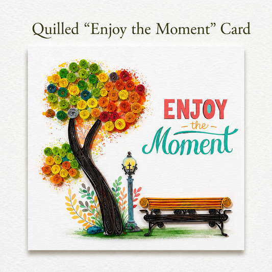 Friendship Quilled Card