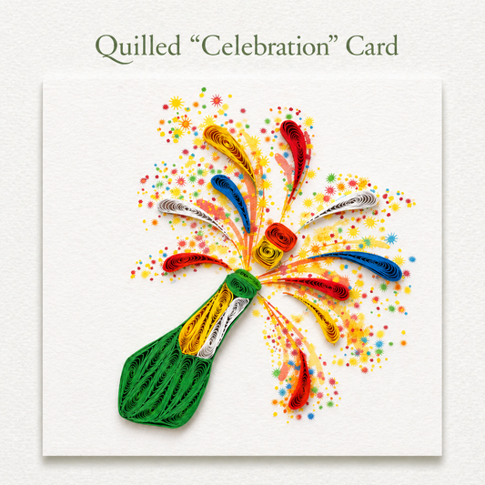 Champagne Celebration Card