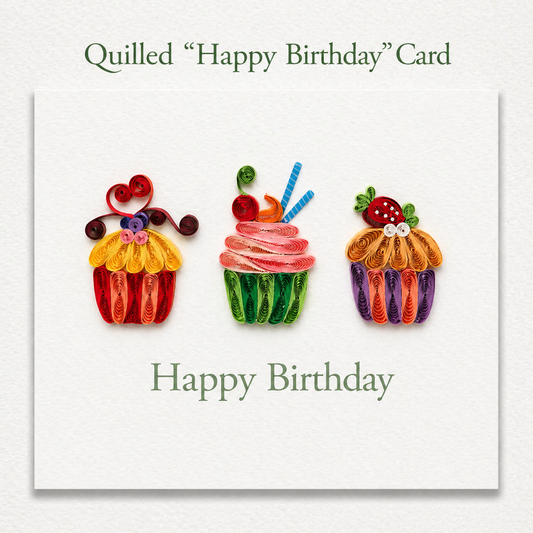 Cupcake Birthday Card
