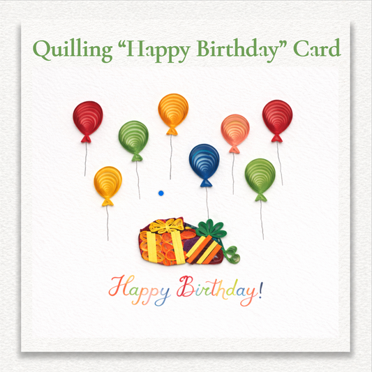 Birthday Balloon Card