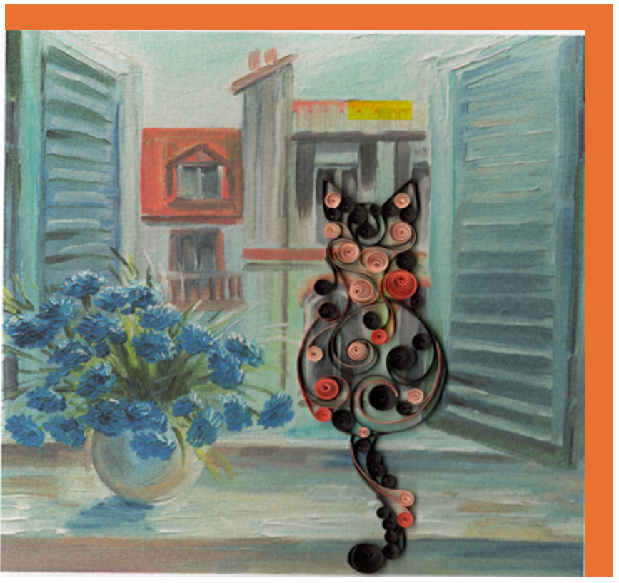 Friendship Quilling Greeting Card